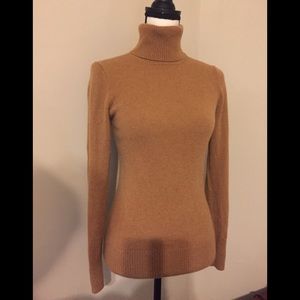 J Crew 100% Cashmere Turtleneck Sweater